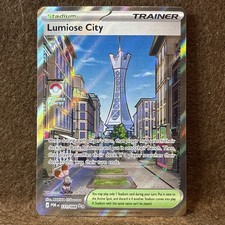Pokémon TCG Lumiose City 111/088 Holo Ultra Rare Full Art Trainer