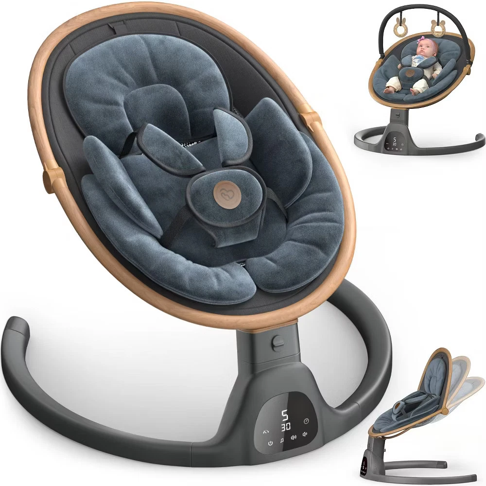 BabyBond Baby Swings for Infants Bluetooth Infant Swing with 5 Speeds &
Opens in a new window or tab