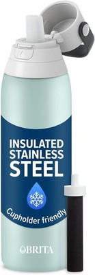 Brita Stainless Steel Premium Filtering Water Glacier - 20 oz