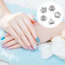 50PCS Nail Charms Decoration 3D Metal Nail Decor Nail Art Charms