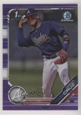 2019 Bowman Chrome Prospects Purple Refractor 46/250 Derian Cruz #BCP-11 tj0