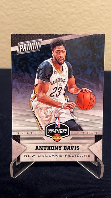 2017 Panini NBA Player of the Day Anthony Davis #22 Pelicans A4