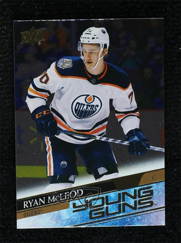 2020-21 Upper Deck Young Guns Silver Foil Ryan Mcleod #231 0s1r