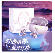 Love and Deepspace Rafayel Qi Yu Bluetooth Wireless Earphones Headset w/Keychain