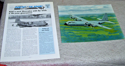 Lockheed C-130J Hercules Royal Air Force Pressefoto & Newsline 1994
