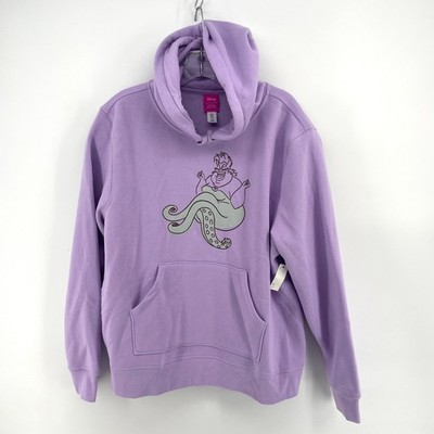 Disney Amazon Essentials Ursula Graphic Hoodie XL Lavender Purple Little Mermaid