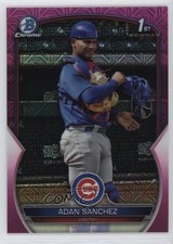 2023 Bowman Chrome Prospects Mega Box Pink Mojo Refractor /199 Adan Sanchez 6k2