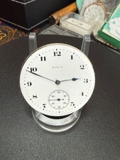 For Project or parts Vintage Elgin Pocket Watch, Circa 1921, 12S, 7J, Grade 303