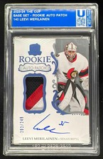 2023-24 The Cup #140 Leevi Merilainen Rookie Patch Auto Autograph Auto /249