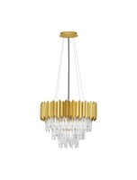 Nova Luce Pendelleuchte Magnolia Gold 50 Cm 6X E14 Dimmbar HöHenverstellbar