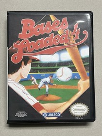 Bases Loaded 4 NES Nintendo Entertainment System tested working