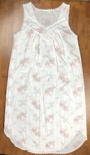 Vintage Sears Cachet Nightgown Womens Sz S Lace Floral Cottagecore Core Prarie