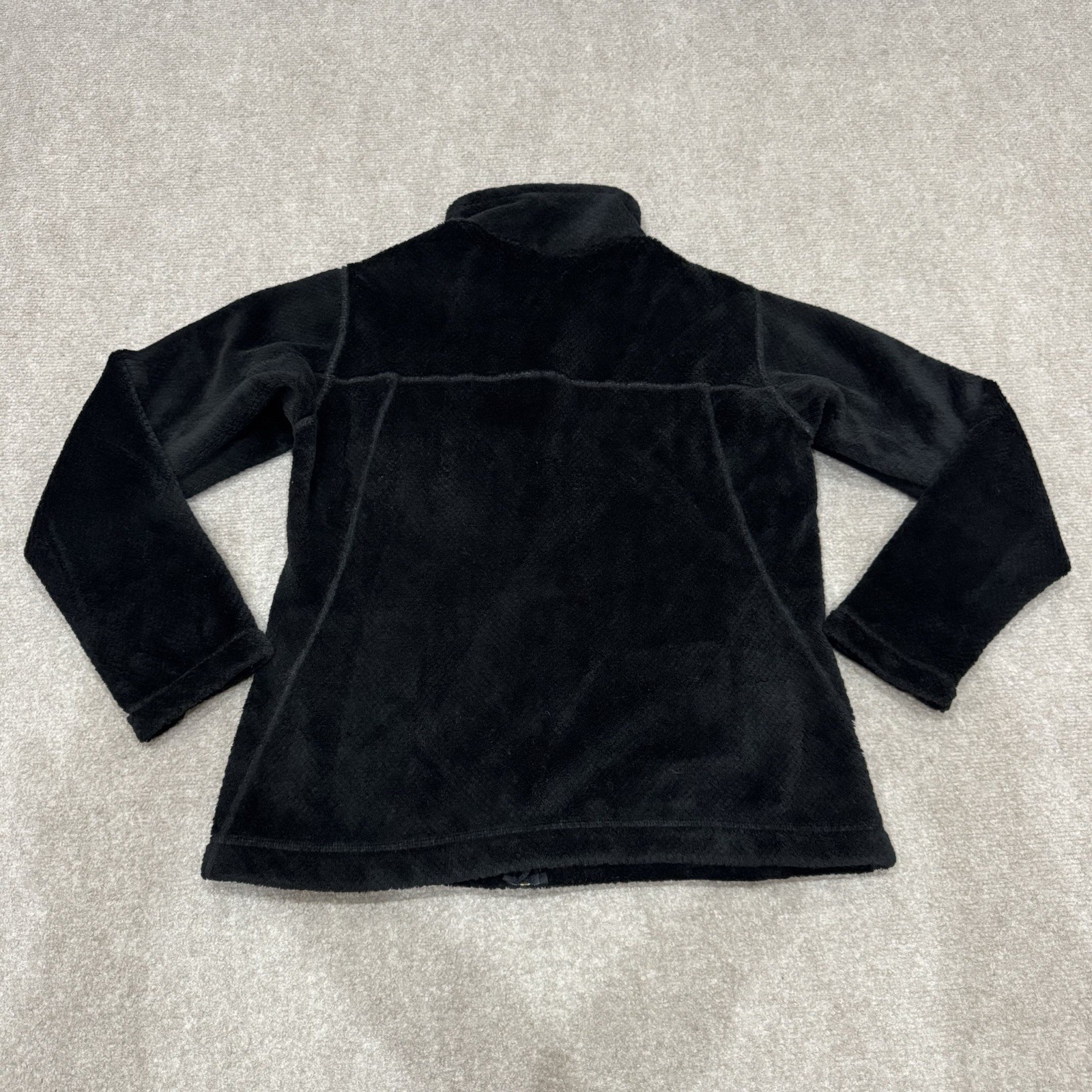 Patagonia Women's Size Medium Black Full Zip Re-Tool Jacket *DUKE SKI BOARD LOGO thumbnail 2