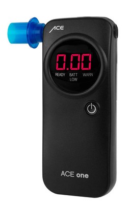 Alkohol-Tester ACE One Promille-Test Atem-Messgerät Alkomat Alcohol Polizeigenau