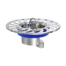Brass Odor Proof Floor Drain, Suitable for 1.3-1.7" Caliber, Silver