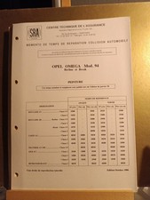 Revue technique Opel OMEGA