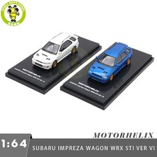 1/64 MOTORHELIX SUBARU Impreza Wagon WRX STi Ver. VI Diecast Model Car