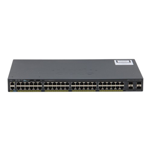 Cisco Catalyst WS-C2960X-48TS-L 48-Port RJ-45 4x SFP Layer 2 Managed Switch - Bild 2 von 4