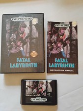 CIB Fatal Labyrinth Sega Genesis
