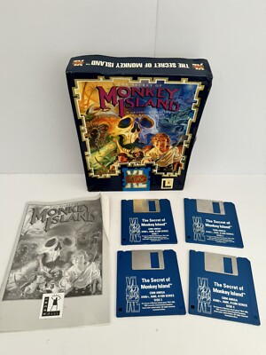 Aimant Frigo The Secret Of Monkey Island – Amiga Commodore – Neuf