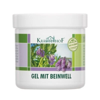 Krauterhof Gel Mit Beinwell 250 ml Gel alla Consolida Maggiore per Piedi e Mani