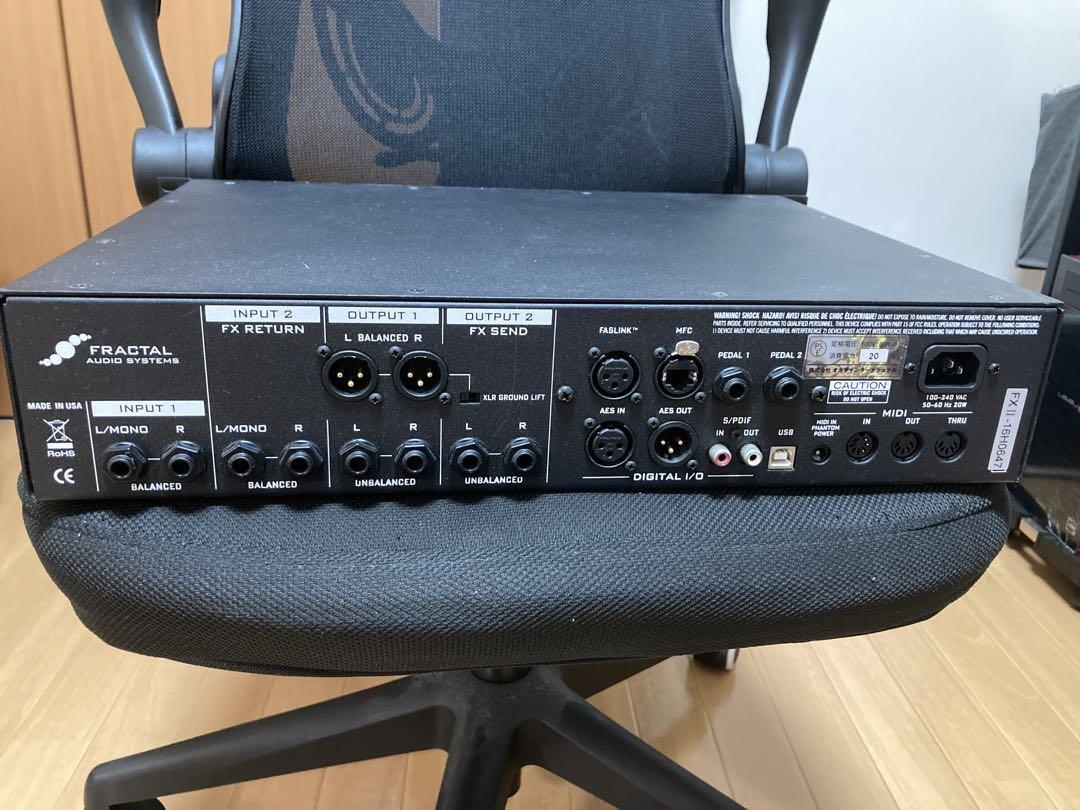 Fractal Axe-fx2 XL+ とMFC-101 MARK IIIセット 値下げfractal Axe-Fx