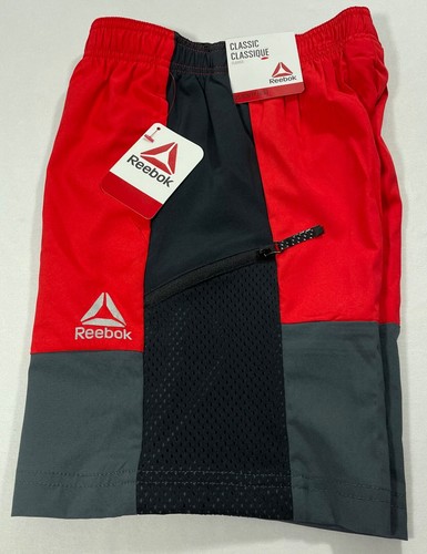 BOY’S REEBOK CLASSIC SPORT SHORTS W/ SIDE ZIP POCKET