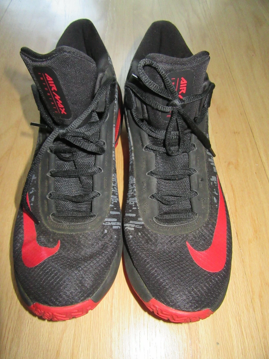 nike air max infuriate red black