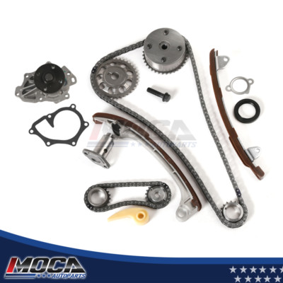 Timing Chain Kit + VVT-i Sprocket Water Pump Fits 01-09 Toyota Scion 1AZFE 2AZFE