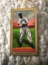 2008 Helmar Series 3 Willie Wells Memphis Negro League Baseball #154