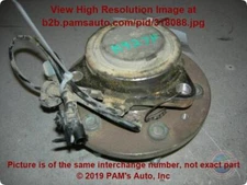 Used Front Wheel Hub fits: 2007 Chevrolet Avalanche 1500 Front new style 4x2 Fro