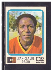 Figurina Panini Monaco Munchen 74 N. 315 Haiti Jean Claude Desir