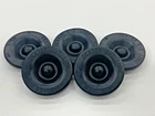 5 Pack GENUINE DEXTER EZ Lube Grease Cap Rubber Plug Rubber Insert Trailer Axle