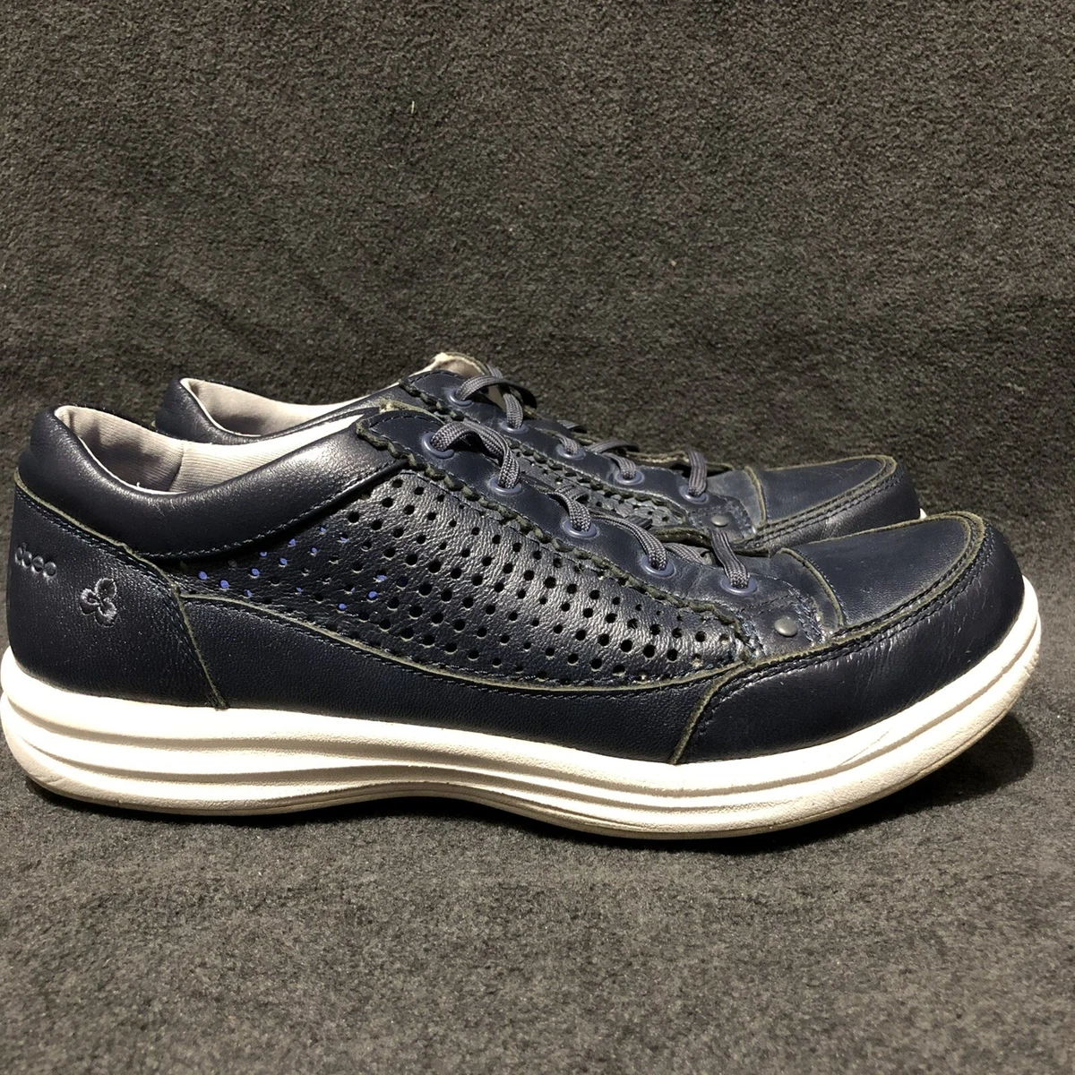 Abeo Shoes Women s Size 6.5 Aero System Cori Athletic Sneakers Navy Blue Lace Up
