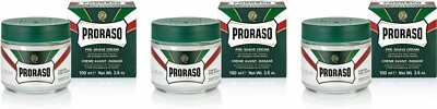 Proraso Preshave Creme Grün 3x100 ml