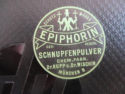 (12508) Reklamemarke - Epiphorin Schnupfenpulver
