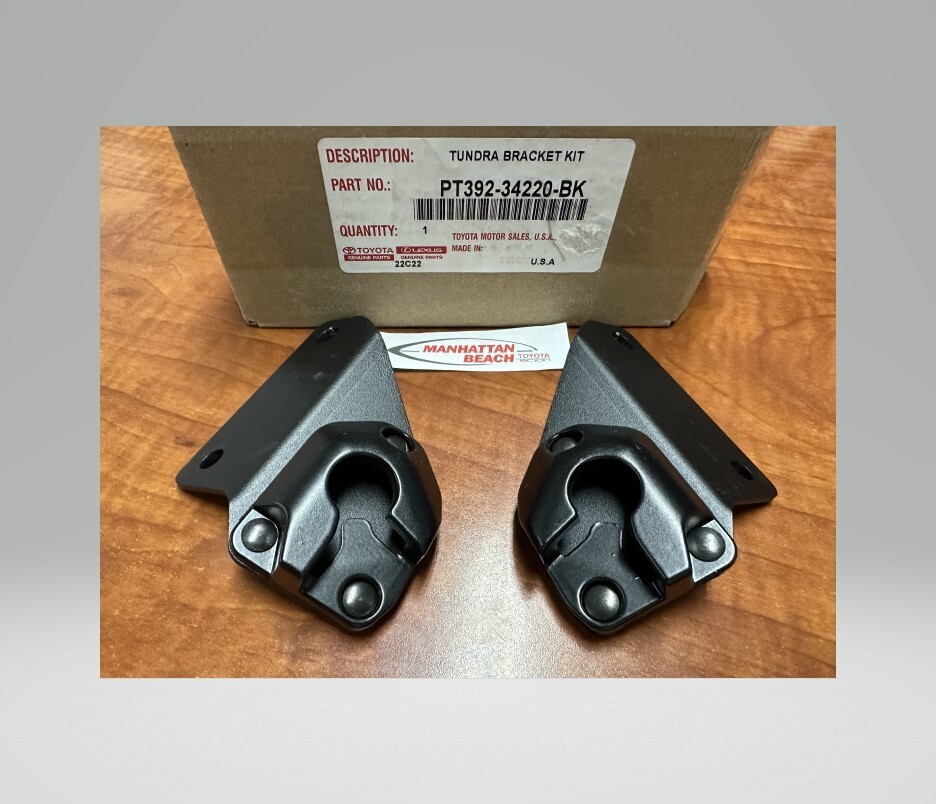 20222024 TUNDRA BED EXTENDER BRACKET KIT OEM GENUINE TOYOTA PT392