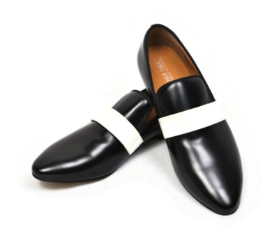 Neu Carolyn Donnelly The Edit Schwarz Leder Elegant Trendy Halbschuhe UK 7 EU 40
