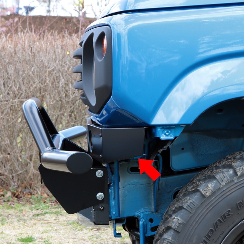 APIO For 2018- Jimny / Sierra JB74 JB64 Front Apron Short Bumpar