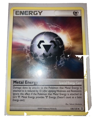 Pokemon Card Metal Energy Common Steelix Legend 2009 MINT-NM