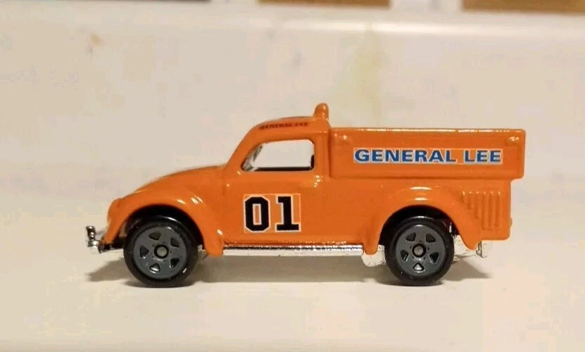 定制风火轮大众甲壳虫 P/U 带哈扎德公爵李将军贴花 — 第 4/4 张图片