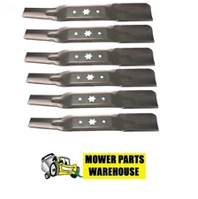6 BLADES FOR CUB CADET MOWER 942-05052A 742-05052A RZT L50 S50 XT1 LT50 GT50