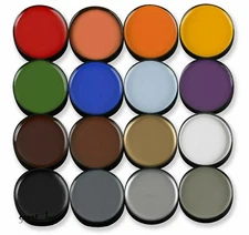 MEHRON COLOR CUP CREME_FOUNDATION MAKEUP CLOWN CREAM_MARDI GRAS HALLOWEEN _Pick 