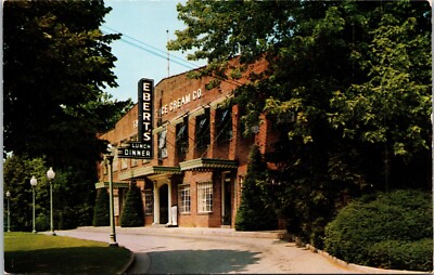 Eberts Dining Room Ice Cream Frederick Maryland Postcard