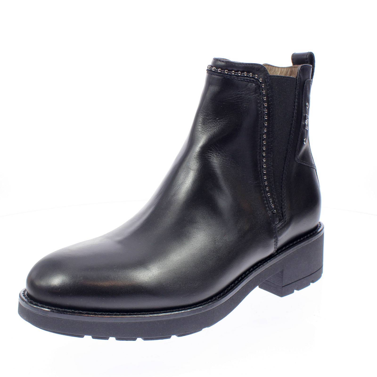 Nerogiardini Chelsea Boots In Pelle Nero - Taglia 36 [23cm] Scarpe Donna