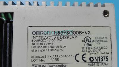 1PC OMRON NS5-SQ00B-V2 INTERACTIVE DISPLAY PANEL Used