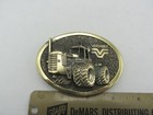 Vintage Brass Rare 4Wd Versatile 836 Tractors Farming Equipment Belt Buckle -Usa