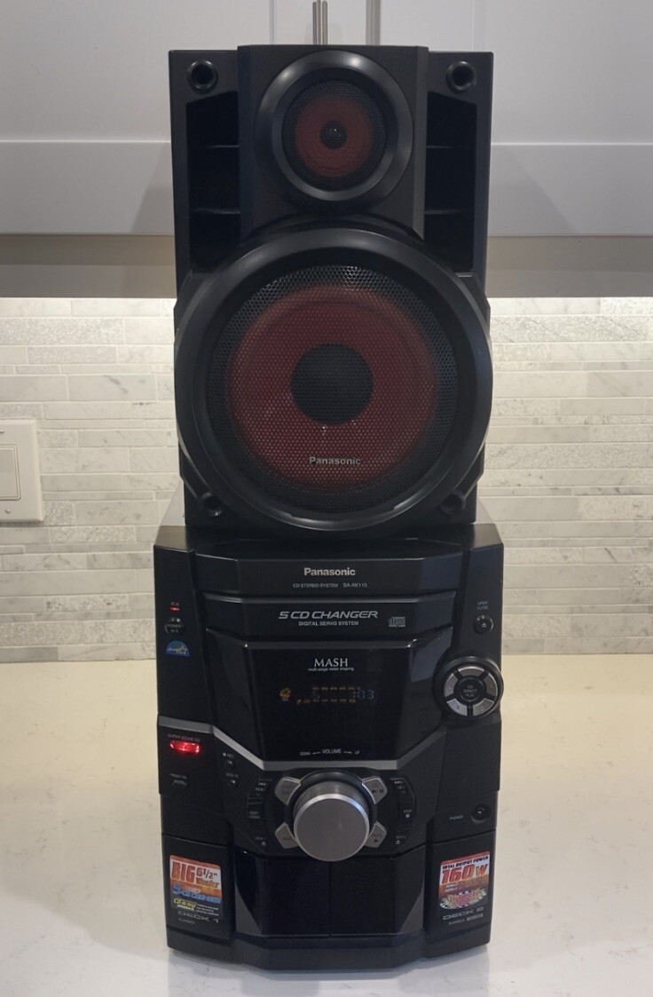 スピーカー・ウーファー Panasonic 5CD CHANGER スピーカー・ウーファー Panasonic 5CD CHANGER Panasonic