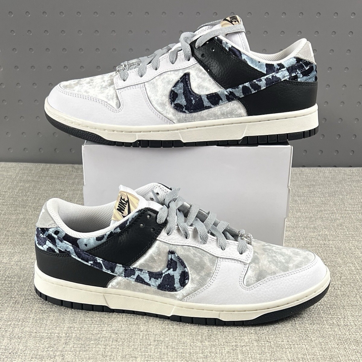 Nike By You Dunk Low Blue FJ2253-901 Men\'s Size 11.5 Buy Nike Dunk Low Unlocked By You Custom Shoes  main image 4