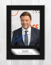Sean Bean 1 A4 signed mounted photograph picture poster Choice of frame 
